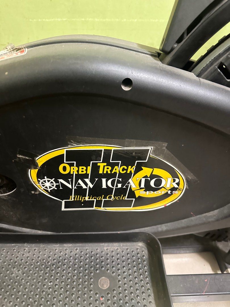 Orbitrack Navigator (Category: Cardio & Fitness Machines) located in Manila. Submitted by markamote (Listing ID 1343248324, Image 1). Description: For sale San Andres Bukid Manila for pickup only Issues: sira na monitoring nya pero magagamit pa naman and papawisan ka pa din..