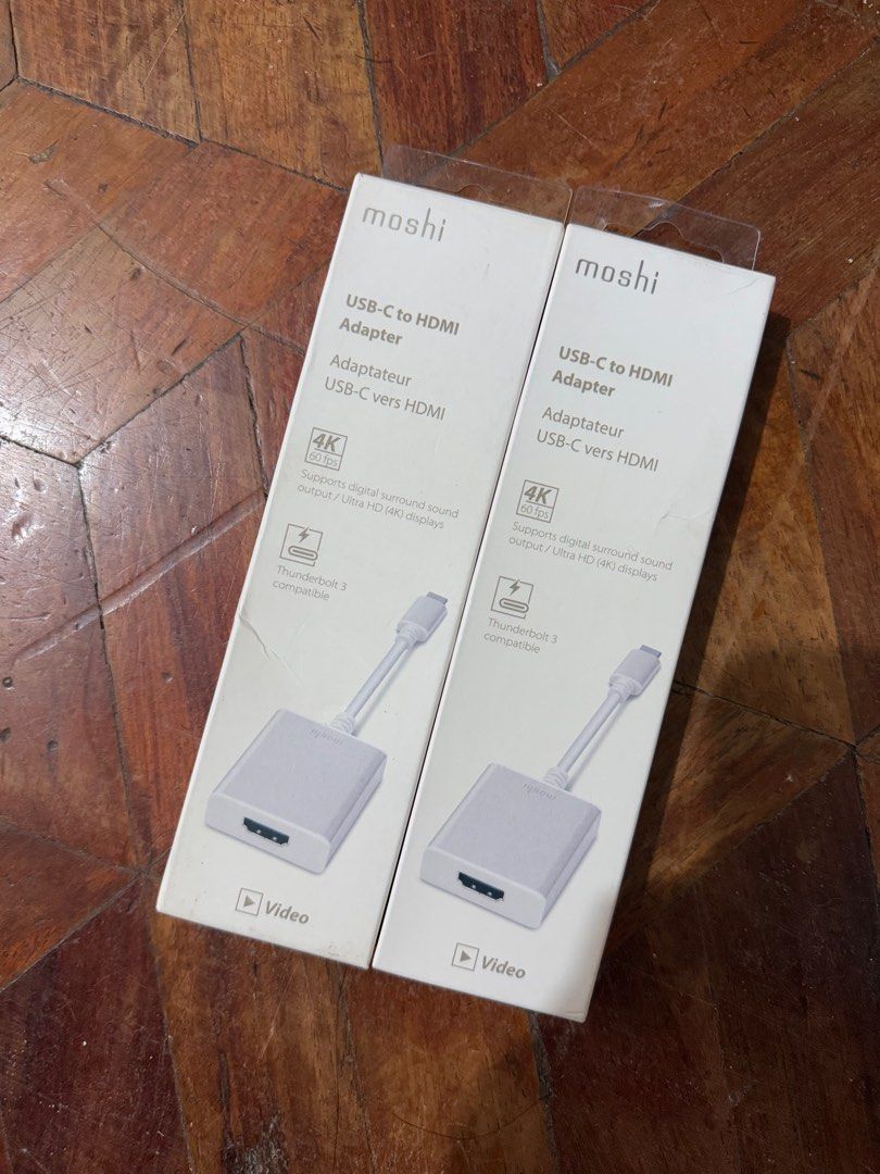 Orginal Moshi USB Type C / Thunderbolt 3 to HDMI Adaptor Adapter HUB (Category: Cables & Adaptors) located in Manila. Submitted by razelysonn (Listing ID 1343288282, Image 2). Description: 799 each Fixed price.
