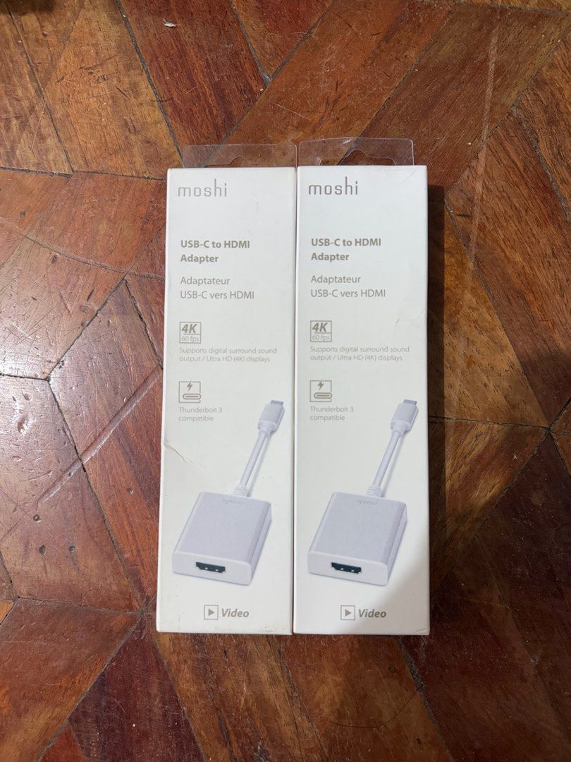 Orginal Moshi USB Type C / Thunderbolt 3 to HDMI Adaptor Adapter HUB (Category: Cables & Adaptors) located in Manila. Submitted by razelysonn (Listing ID 1343288282, Image 1). Description: 799 each Fixed price.