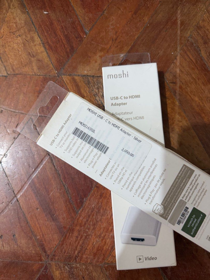 Orginal Moshi USB Type C / Thunderbolt 3 to HDMI Adaptor Adapter HUB (Category: Cables & Adaptors) located in Manila. Submitted by razelysonn (Listing ID 1343288282, Image 3). Description: 799 each Fixed price.