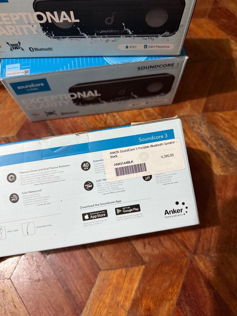 Original Anker SoundCore 3 Bluetooth Speaker (Category: Soundbars, Speakers & Amplifiers) located in Manila. Submitted by razelysonn (Listing ID 1343341893, Image 3). Description: 3pcs only 2,300 each - fixed price .
