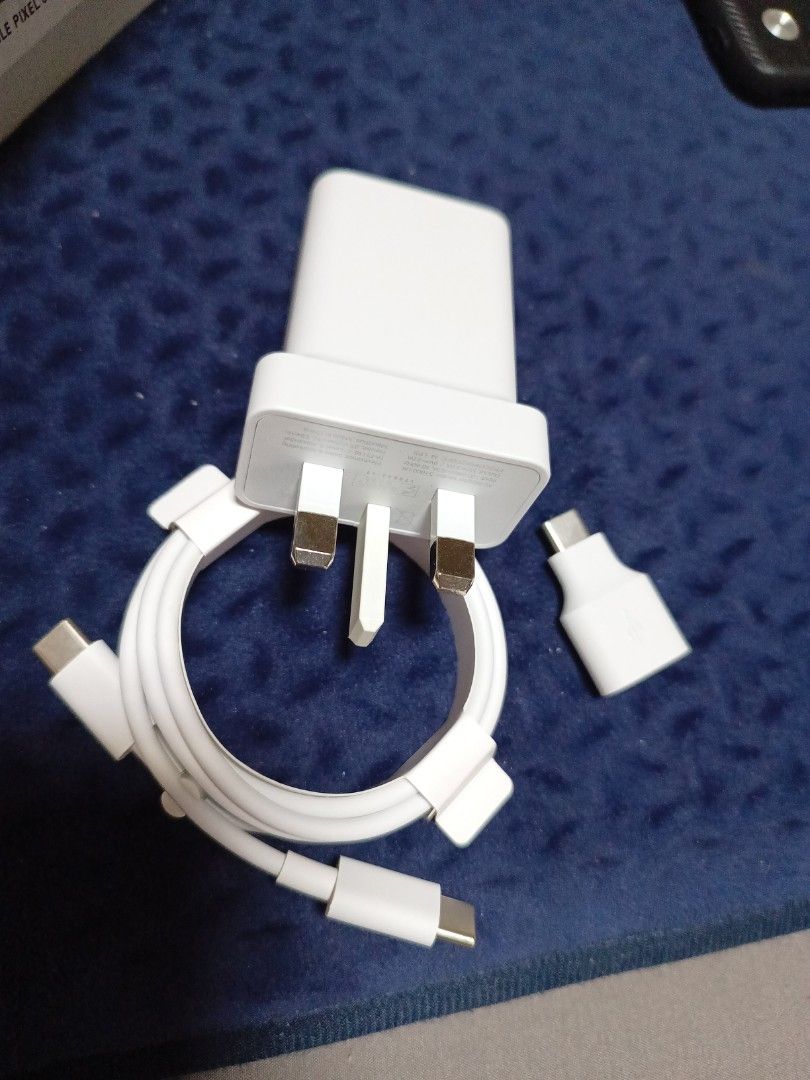 Original Google Pixel charger set (Category: Chargers & Cables) located in Manila. Submitted by don2003 (Listing ID 1310260691, Image 2). Description: used only few times on trip. then stored in box. original from Google Pixel 5. the last original charger set included with Google Pixel. not those so called separately bought fake or class A. this is the one you need to make sure your Pixel detect and protect your battery from being bulge. an inves