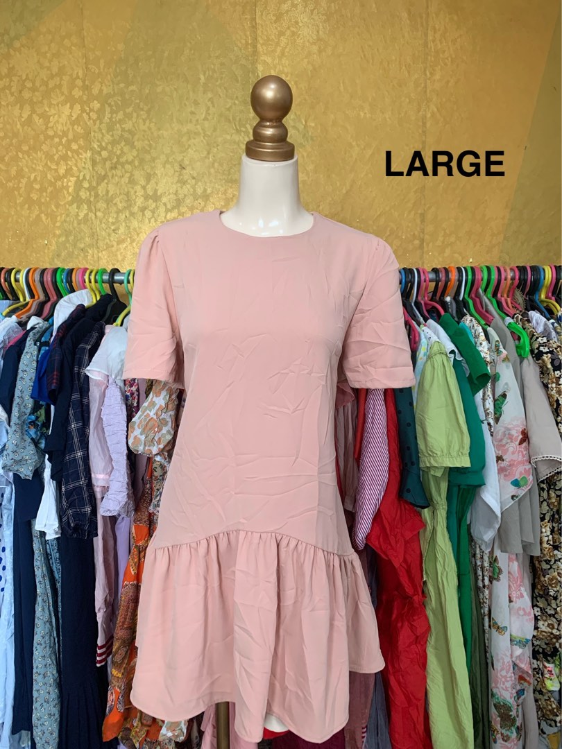 PEACH ADJUSTABLE DRESS main image 1