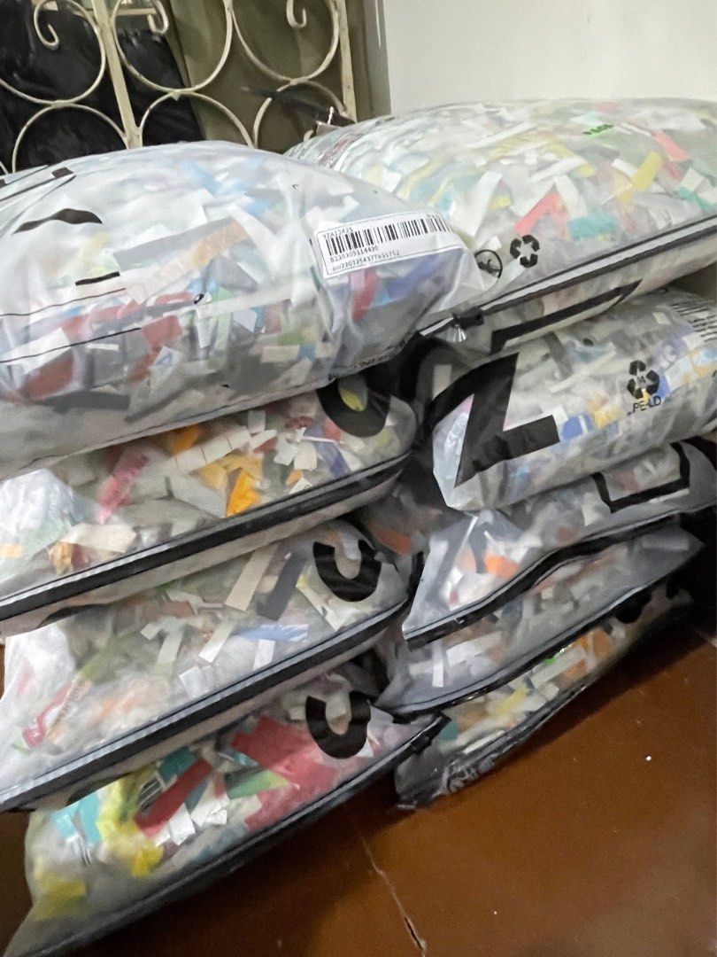 Shredded Plastics 400grams for Projects (Category: Everything Else Others) located in San Mateo. Submitted by mintandrelic (Listing ID 1343288458, Image 3). Description: 112 FOR SALE Shredded Plastics! 🦸 😎 Best for Cushion Projects / Filling Material ✅ LIMITED ON-HAND STOCKS 🏷 Price: ₱65 per 400 grams of shredded plastic 👍 Orders by 100 grams are accepted ♻️ Shredded Plastic Waste / Scrap / Recycled materials ❗️ PRE-ORDER for bulk 📍 Our loca