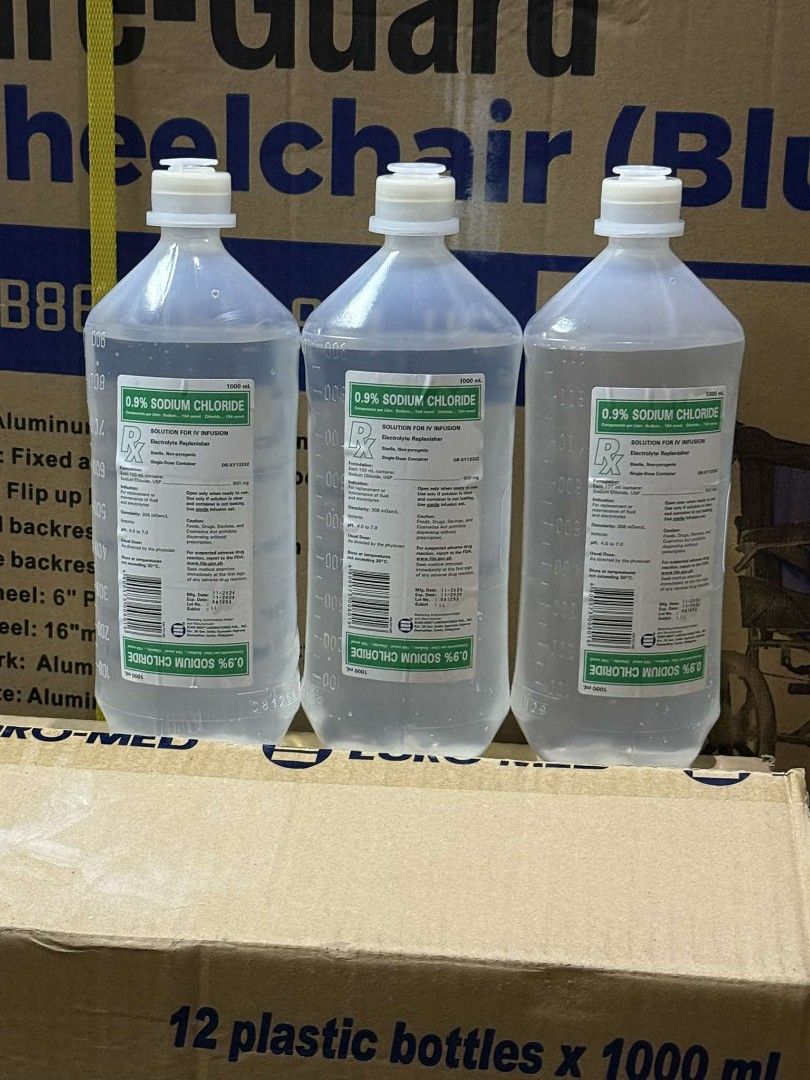 Sodium chloride (Category: Braces, Support & Protection) located in Quezon City. Submitted by jesselee14kpop (Listing ID 1343381816, Image 1). Description: brandnew affordable onhand negotiable good quality and condition open for pick up and delivery high quality we also sell many medical supplies call me 09268225723 cod,gcash,bank transfer.