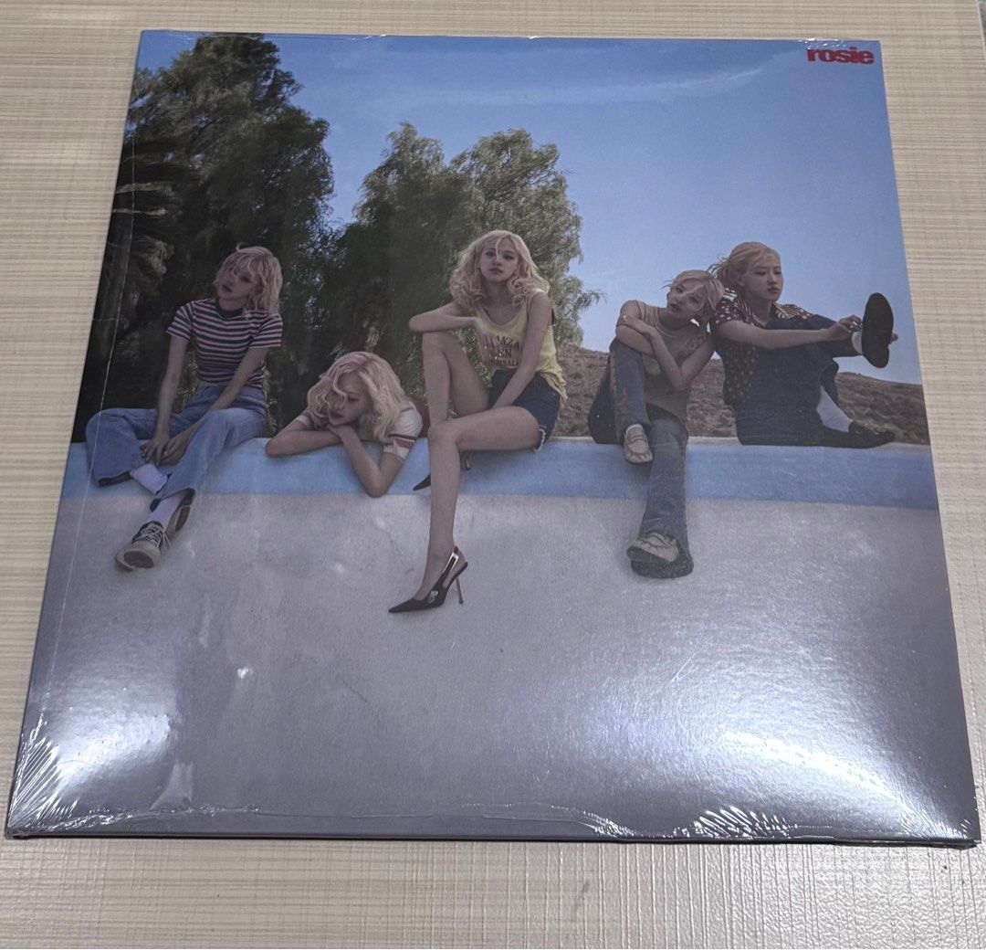 Rose Rolo1 Lp 全新正品 ROSIE #25春天市集 黑膠唱片 美版 官網 限量 粉膠 膠片 Rosé 朴彩英 rolo BLACKPINK Jennie ...