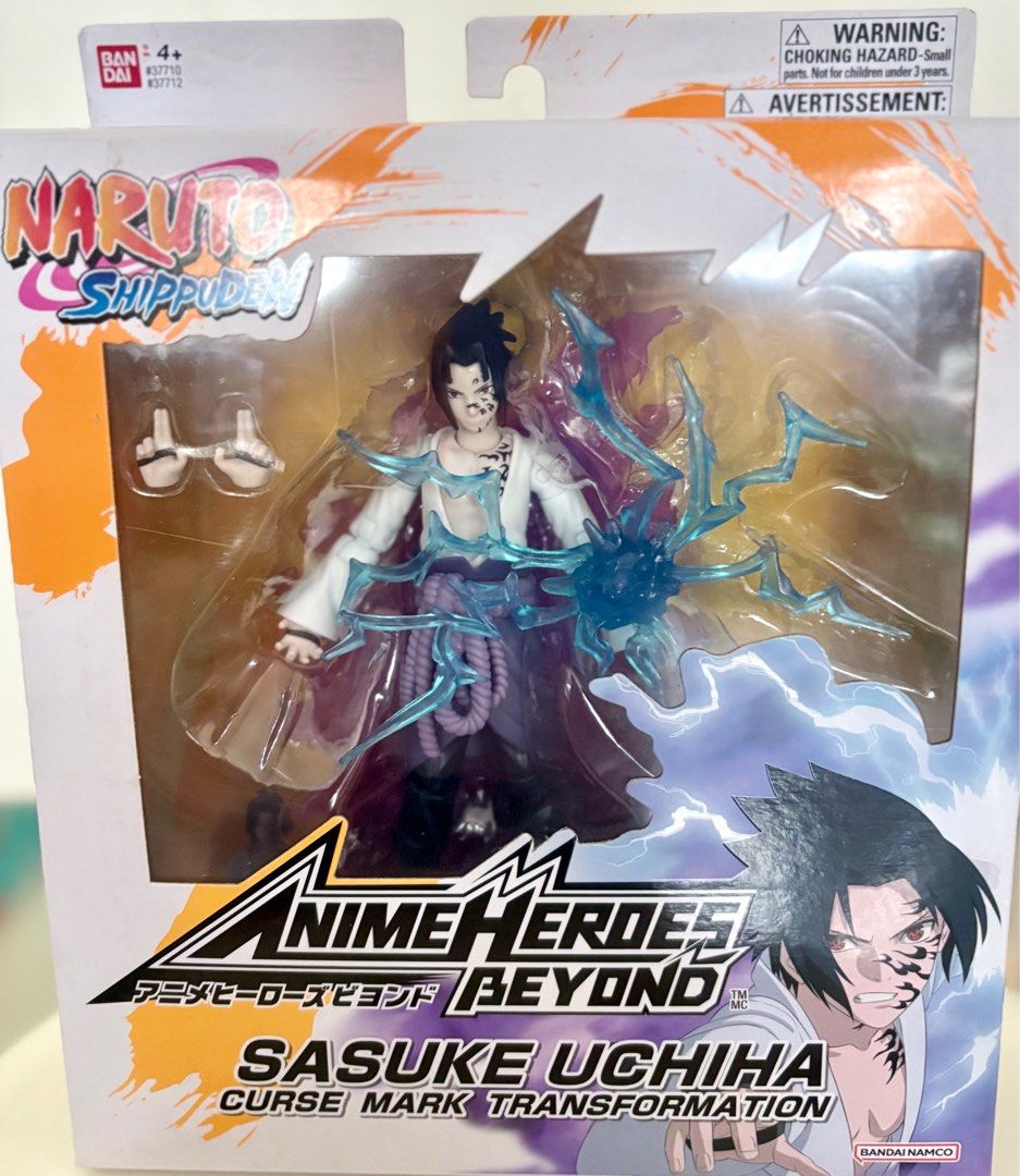 Bandai ANIME HEROES Beyond - Naruto - Sasuke Uchiha Mark Transformation Action Figure (Category: Toy Figures) located in Singapore. Submitted by san___ (Listing ID 1343460216, Image 1). Description: .