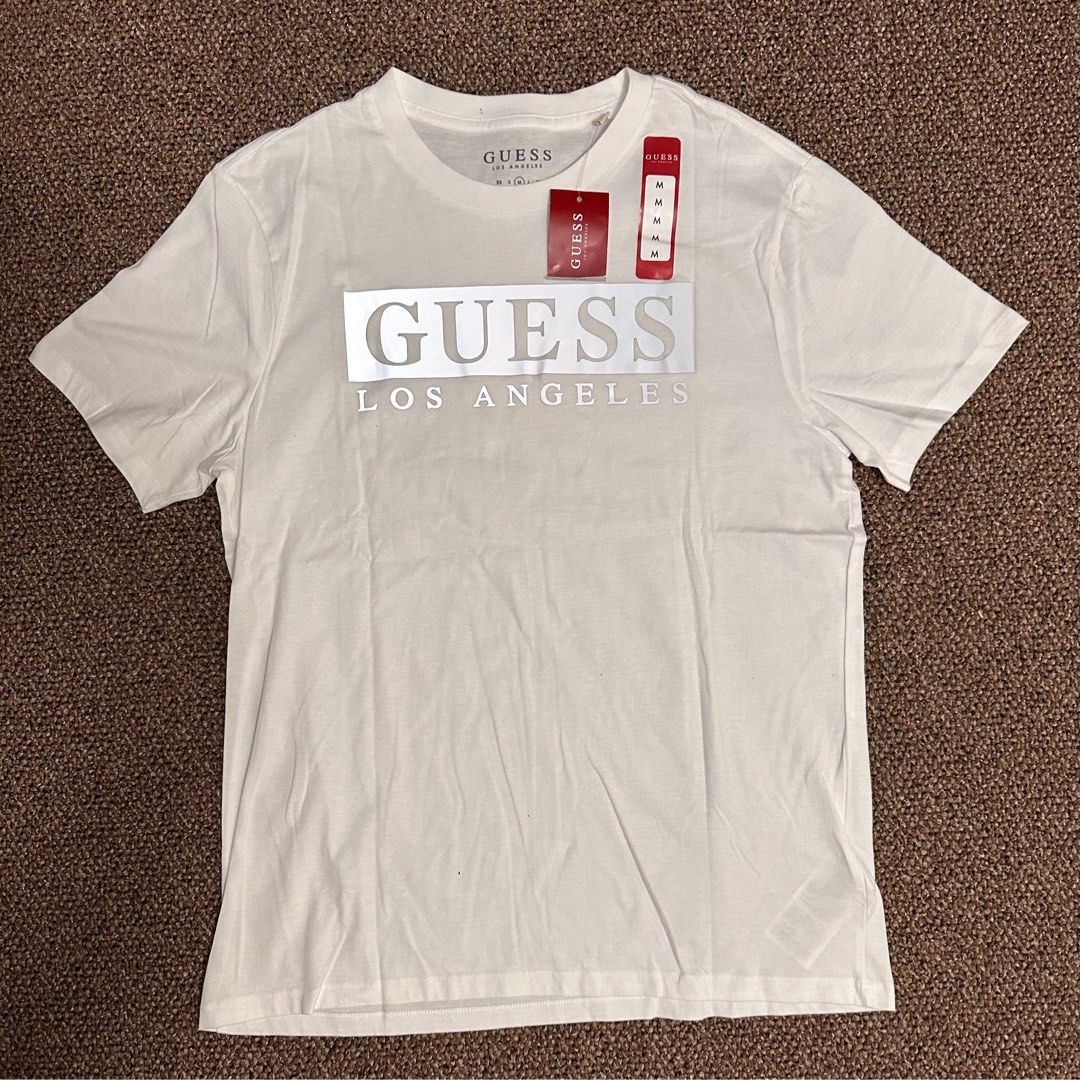 Guess white shirt price shop
