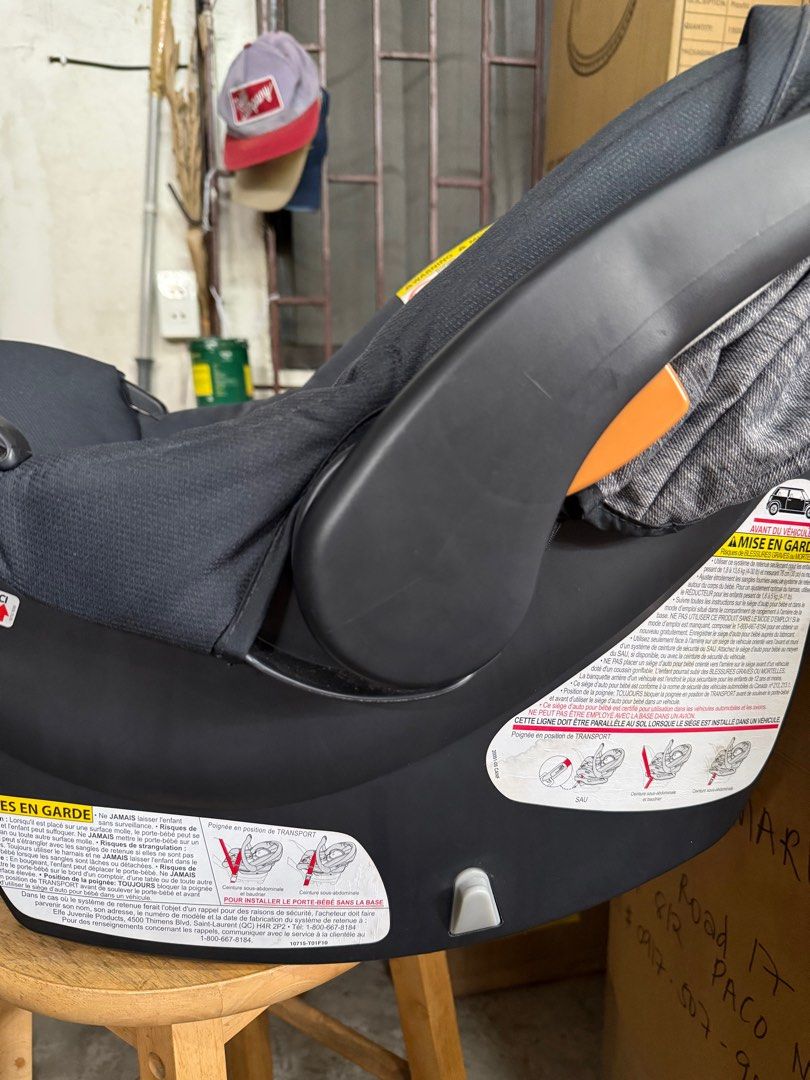 Chicco keyfit 30 infant car seat (Category: Car Seats) located in Manila. Submitted by narshmallow (Listing ID 1343400419, Image 2). Description: - Easiest car infant seat to install -Compatible with chicco strollers - Adjustable multi position canopy - Ideal for 0-24months babies We cant find the base but still can be used without it (as seen in the pictures) Send me your offer 😊.