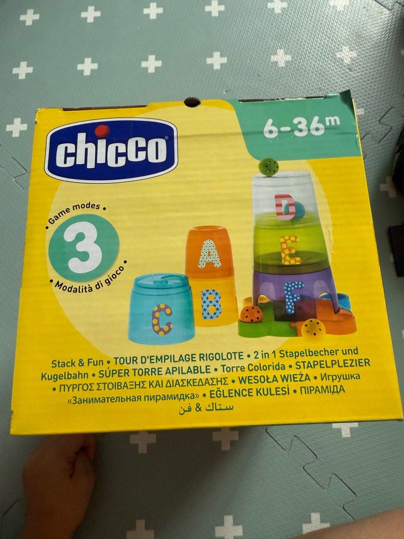 Chicco Stack & Fun Cups (Category: Infant Playtime) located in Quezon City. Submitted by actank (Listing ID 1343408258, Image 2). Description: .