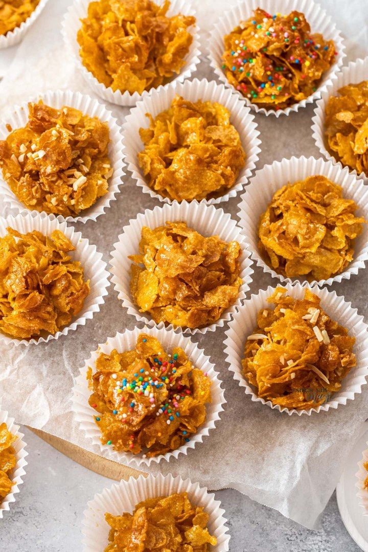 Cornflakes (Category: Homemade Bakes) located in Singapore. Submitted by guaranteecheap (Listing ID 1343456744, Image 2). Description: 3 Flavours Cornflakes open for preorder CNY SALES 2025!!!! - Honey cornflakes - Chocolate cornflakes - White chocolate cornflakes Chinese new year must have snacks for your guest!!! small bottle $20 (25piece) big bottle $35 (50piece) —chocolate, white chocolate +$5— buy more save more!! 2 bottle 5% off 4 bottle 10