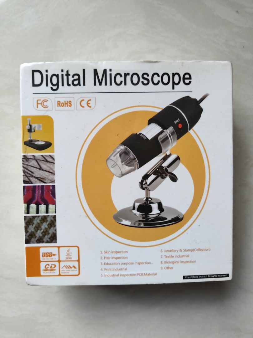 Digital Microscope (Category: Educational & Learning Toys) located in Singapore. Submitted by caroubuysell87 (Listing ID 1343426768, Image 1). Description: .