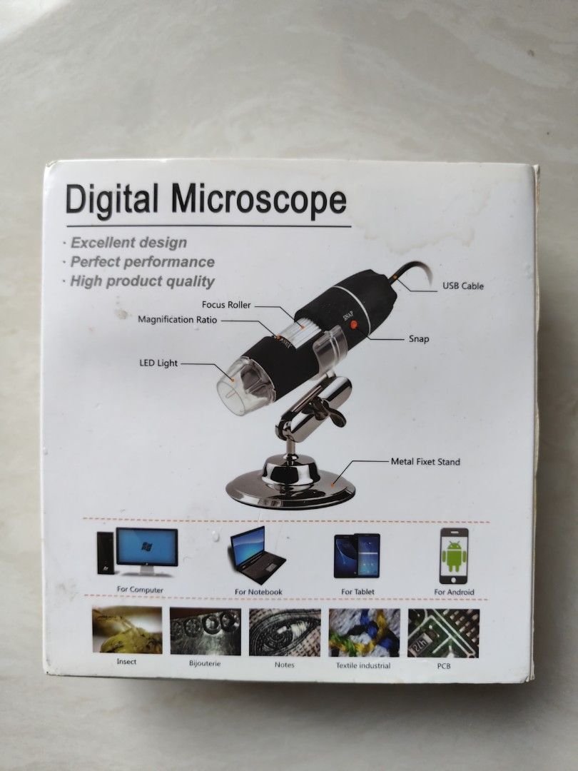 Digital Microscope (Category: Educational & Learning Toys) located in Singapore. Submitted by caroubuysell87 (Listing ID 1343426768, Image 2). Description: .