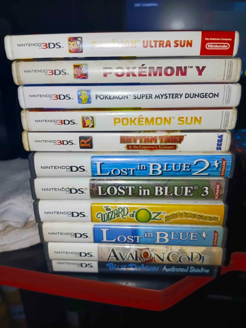 DS and 3DS Games (Pokemon and Rare DS Titles), Video Gaming, Video ...