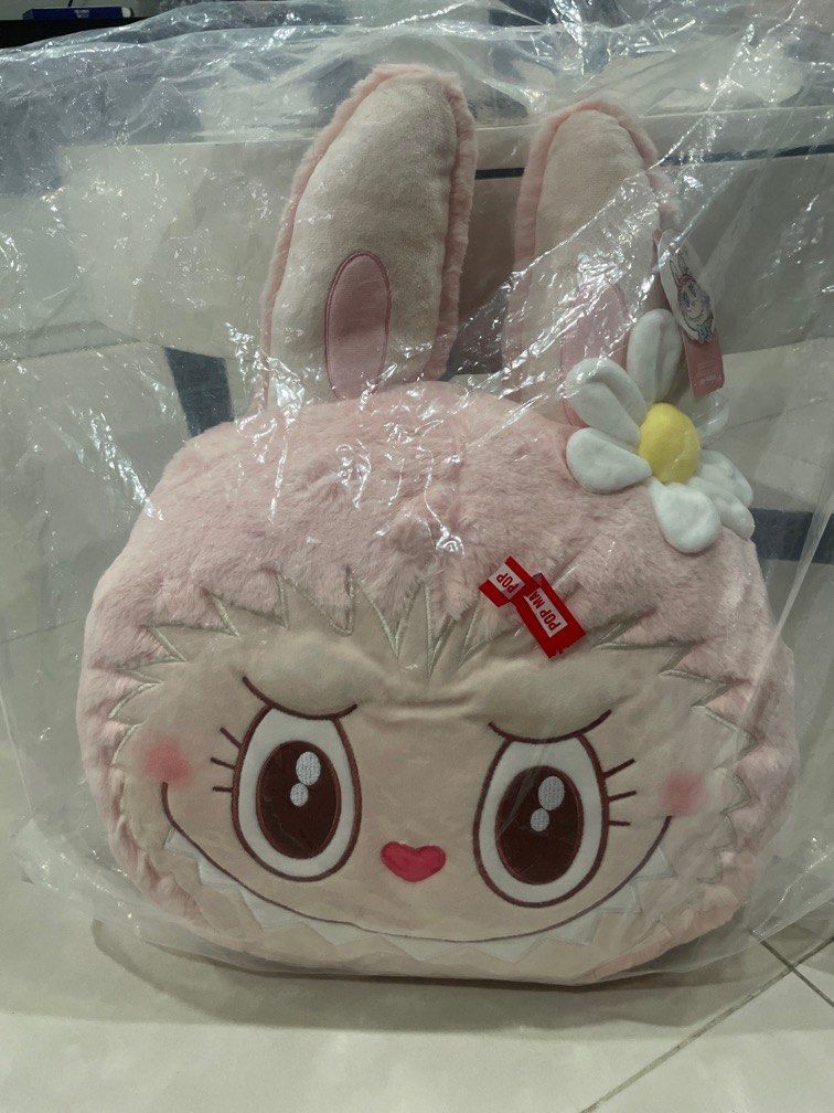 Exclusive Labubu Mokoko 3in1 Plush Pillow- Popland, Hobbies & Toys