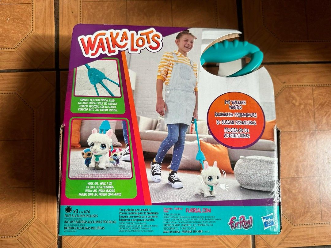 Furreal Walkalots Llama (Category: Interactive Toys) located in Manila. Submitted by geastoystoreatbp (Listing ID 1343404248, Image 2). Description: .
