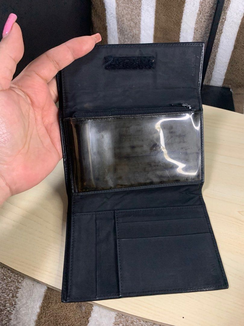 MiuMiu vintage leather medium wallet (Category: Luxury Bags & Wallets) located in Cabanatuan. Submitted by mjluxxejapan (Listing ID 1343412363, Image 3). Description: Fixed price.good cond.mo major flaws light signs of aged only.gandaa ng leather medium sz approx 6”x4” all details posted .