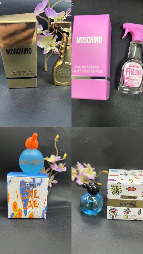 Moschino perfume gold fresh new arrivals