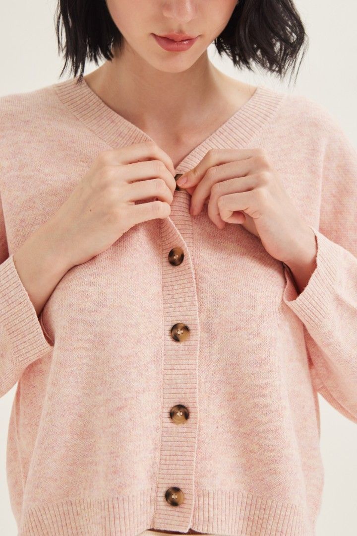 Our Second Nature OSN Boxy Jacquard Knit Cardigan XS BNWT, Women's