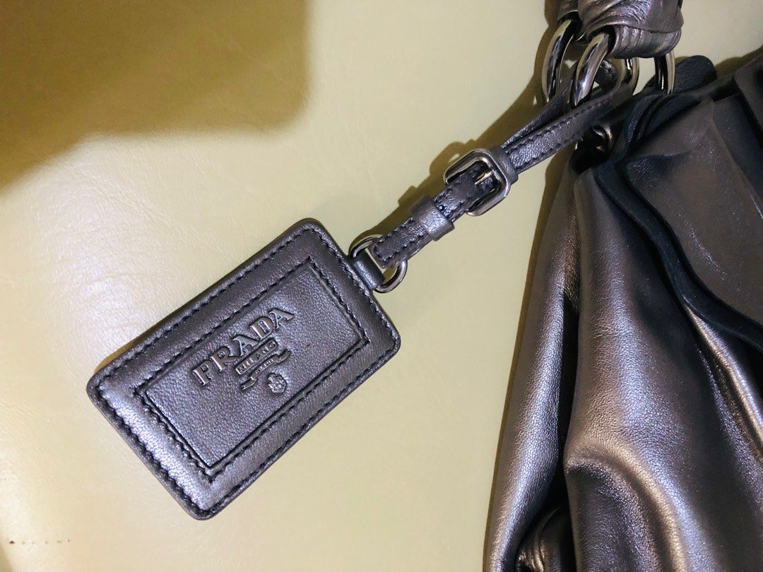 Prada Metallic Nappa (Category: Luxury Bags & Wallets) located in Davao. Submitted by goodthingsph_ (Listing ID 1343466091, Image 3). Description: .