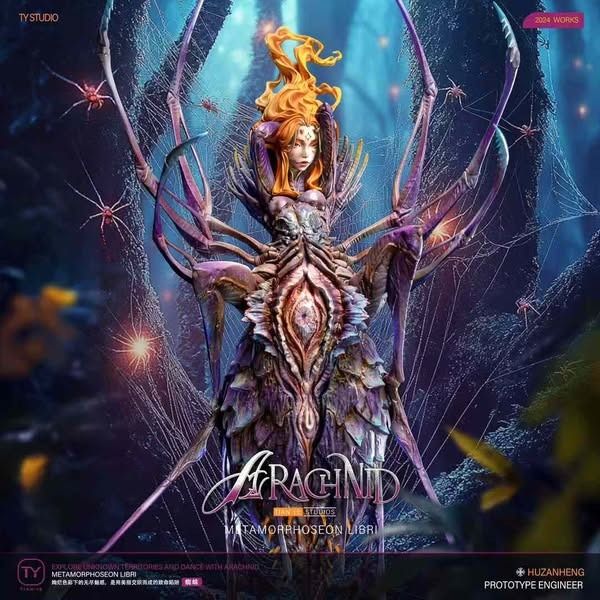 【PRE-ORDER】 Tian Ye Studio - Metamorphoseon Libri - Arachnid Resin ...
