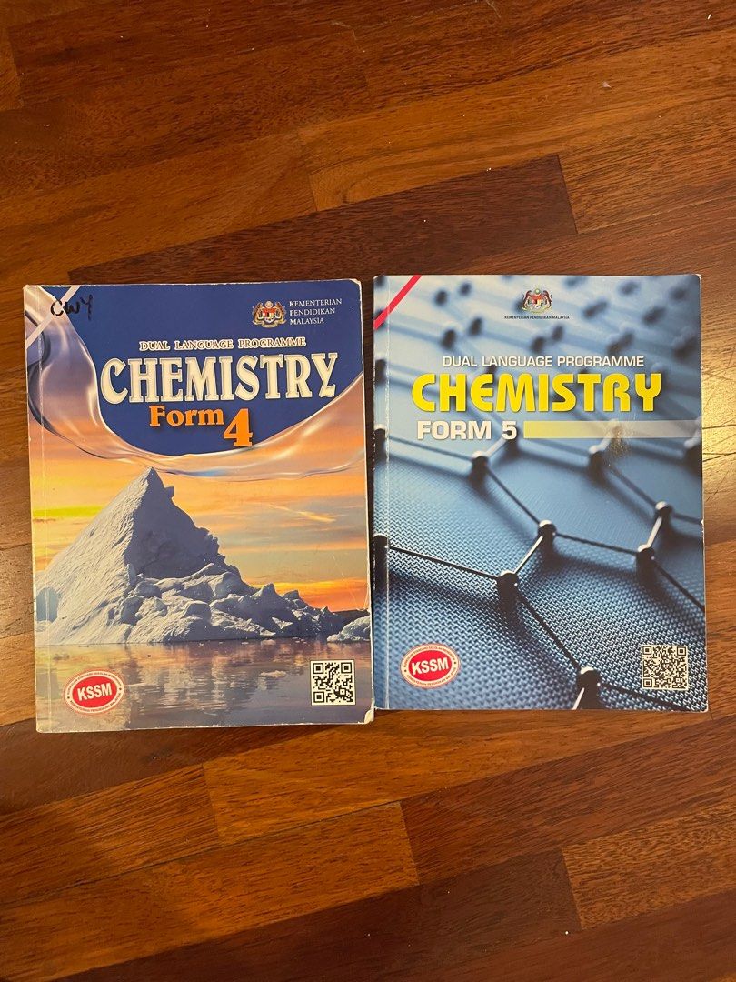 Set KSSM Chemistry Form 4 Form 5 Hobbies Toys Books Magazines set kssm chemistry form 4 form 5 hobbies toys books magazines