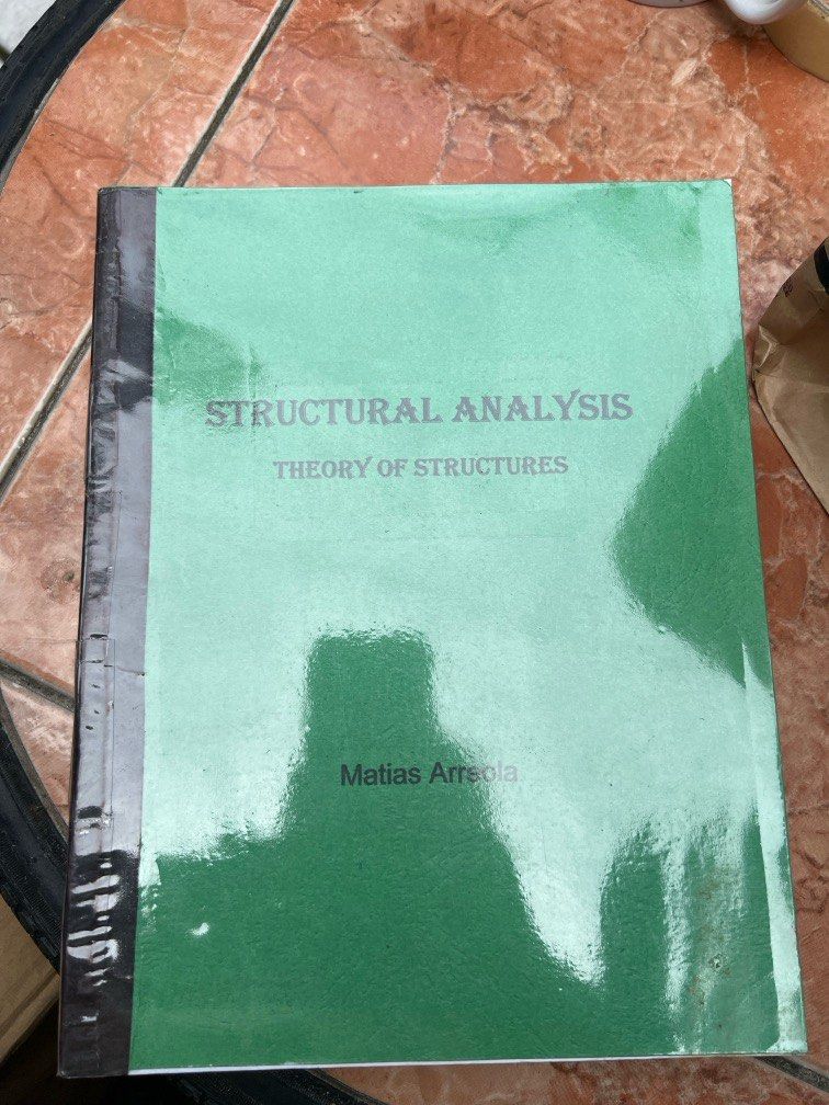 STRUCTURAL ANALYSIS (Category: Textbooks) located in Quezon City. Submitted by mjewelrygoldatibapa (Listing ID 1343413710, Image 1). Description: .
