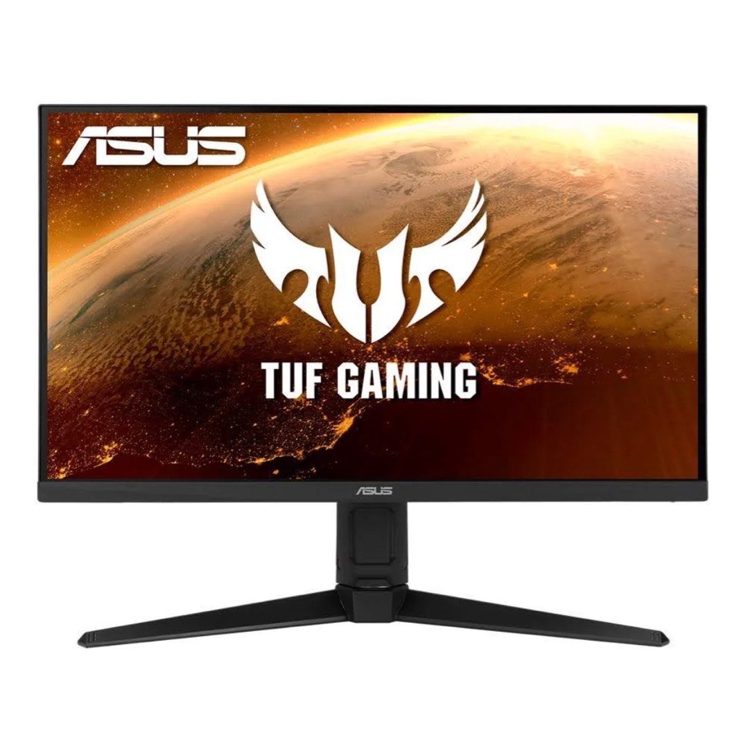 TUF GAMING VG27AQL1A (Category: Monitor Screens) located in Mandaluyong City. Submitted by kris3000 (Listing ID 1343499216, Image 1). Description: Brand New, Sealed, With Warranty TUF Gaming VG27AQL1A Gaming Monitor –27 inch WQHD (2560x1440), IPS,170Hz (above 144Hz), ELMB SYNC, Adaptive-sync, G-Sync compatible ready, 1ms (MPRT), 130 % sRGB, HDR 27-inch WQHD (2560x1440) IPS gaming monitor with ultrafast 170Hz (overclocking) refresh rate designed f
