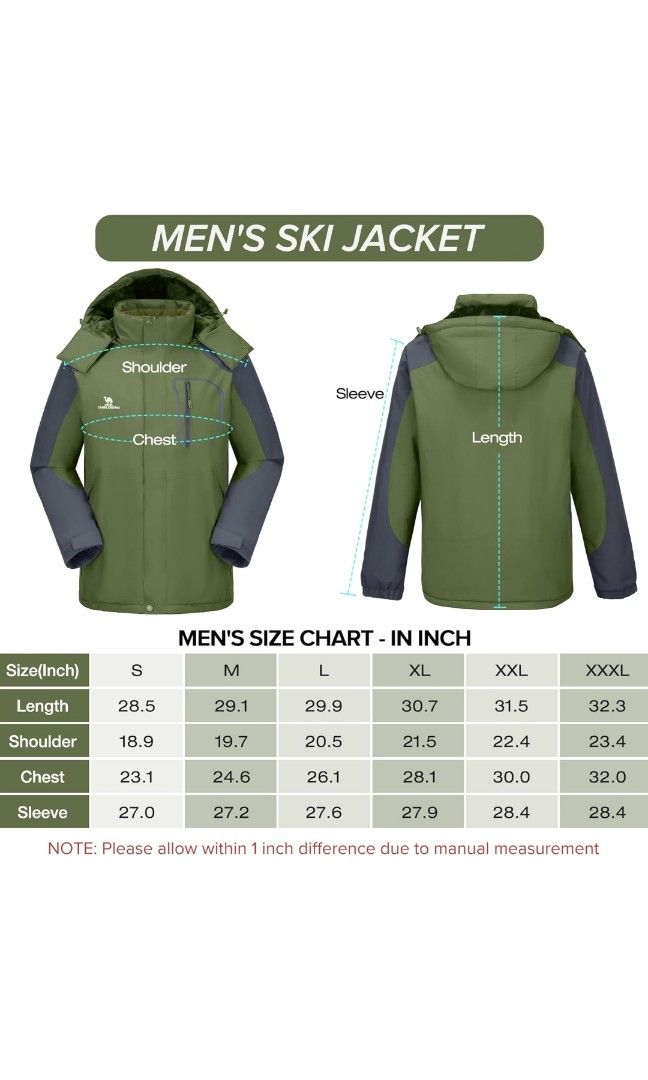 Winter jacket (Category: Coats, Jackets and Outerwear) located in Singapore. Submitted by extremejigger.1 (Listing ID 1343466706, Image 2). Description: Brand new, sell cheaper due to trip cancelled Got it from Amazon, shipped from USA.