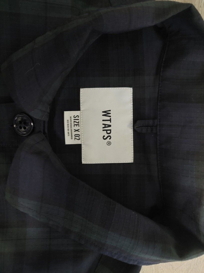 WTAPS 21SS WCPO / LS / COPO. RIPSTOP. TEXTILE. COOLMAX shirt, 男裝
