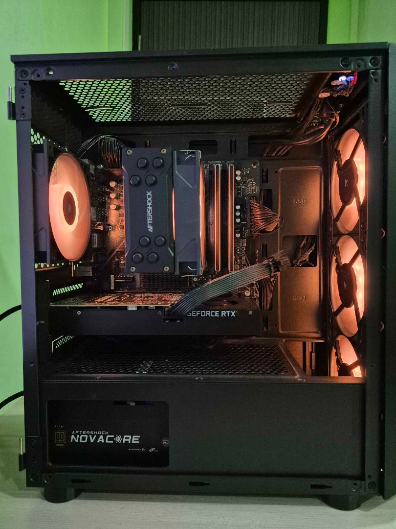 Aftershock AMD Ryzen 5 3600 + Nvidia GeForce RTX 3060 12GB Gaming ...