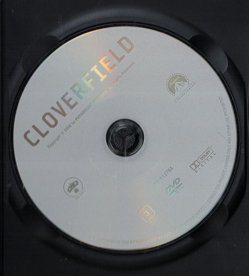 Cloverfield ***original dvd***, Hobbies & Toys, Music & Media, CDs ...