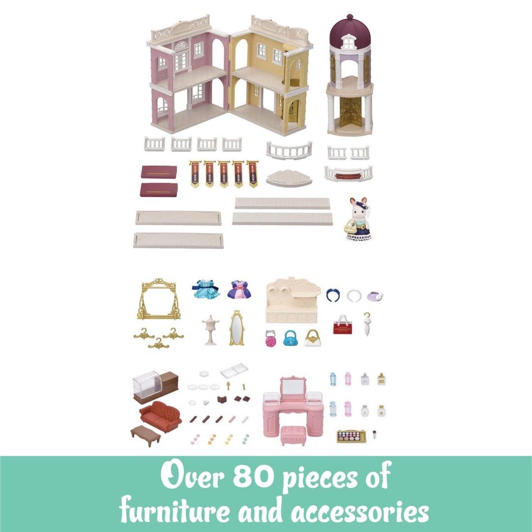 ETA FEB 🇨🇦 Calico Critters Grand Department Store Town Series Gift Set (Sylvanian Families) ₱9,950 ONLY ✨ (Category: Figurines & Statues) located in Baliuag. Submitted by randomgoodsonline (Listing ID 1343688908, Image 2). Description: Calico Critters Grand Department Store Town Series Gift Set (Sylvanian Families) ₱9,950 ONLY ✨ (OTHER’S SELLING PRICE ALMOST ₱13K) NEXT BATCH ETA FROM CANADA: FEB 🇨🇦 DOWN PAYMENT: AT LEAST ₱4,300 FEW STOCKS LEF