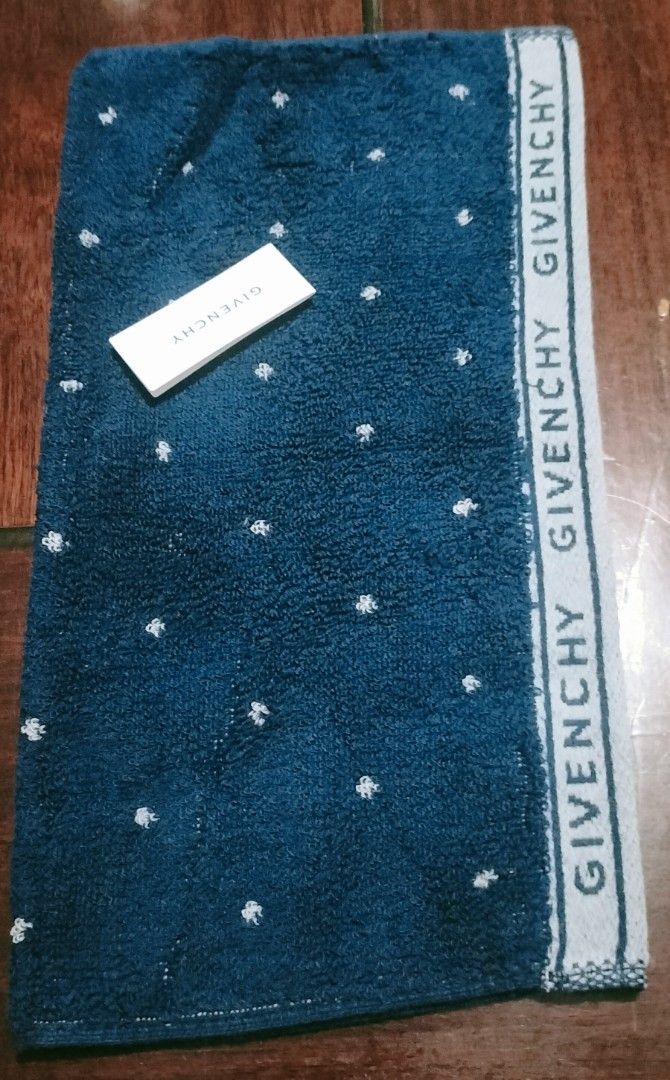 Givenchy Navy Blue Face Towel (Category: Towels, Napkins & Holders) located in Quezon City. Submitted by rich2545 (Listing ID 1343636048, Image 3). Description: .