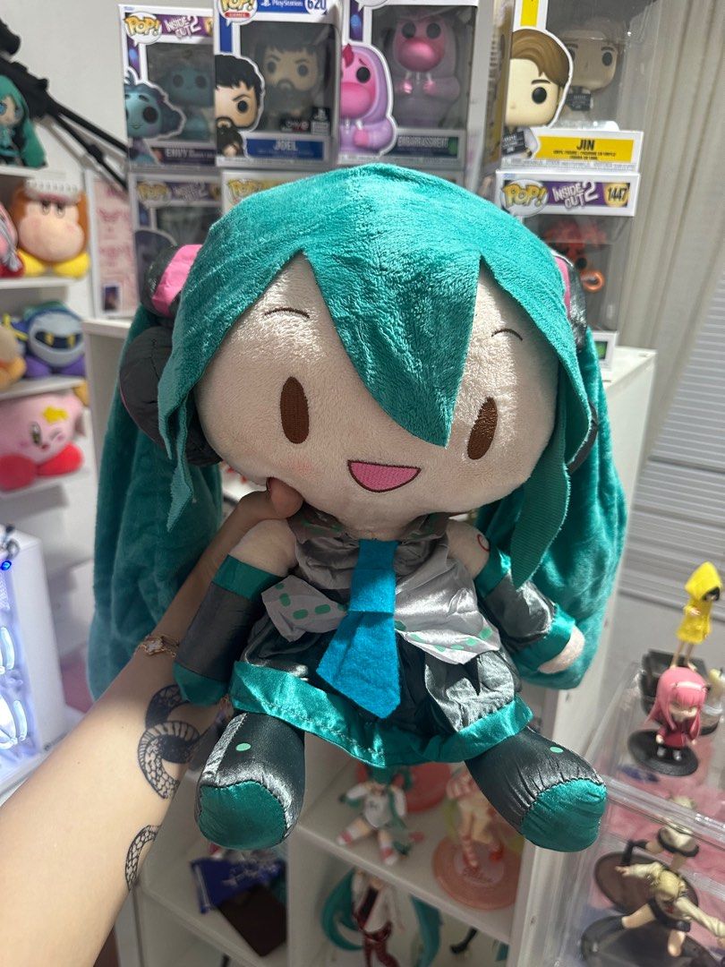 Hatsune Miku Jumbo plush Hobbies Toys Toys Games on Carousell
