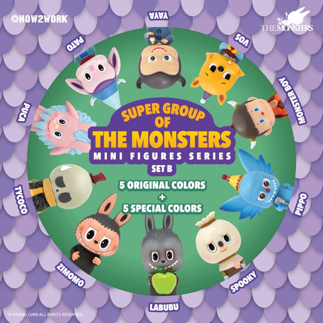 その他 HOW2WORK THEMONSTERS LABUBU & TYCOCO SET Pop Mart How2Work Labubu The Monsters Camping Series Vinyl