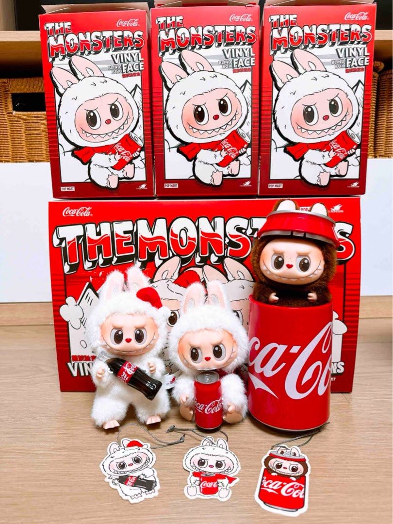 labubu coca cola v3, Hobbies & Toys, Toys & Games on Carousell