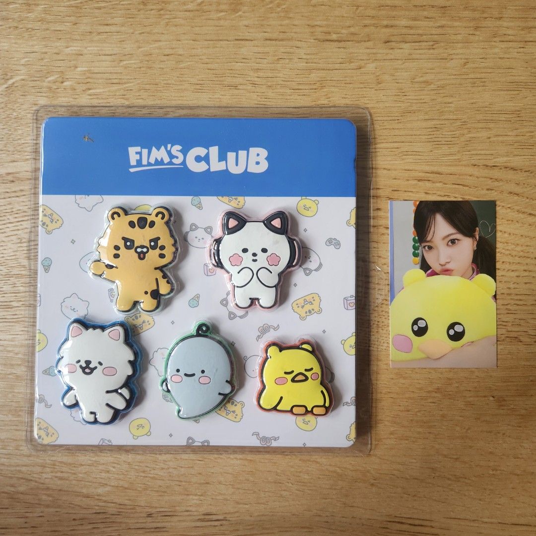 よっしー。 FIM'S CLUB マグネット LE SSERAFIM Fim's Club Official Goods (Magnet Set, WTT Eunchae