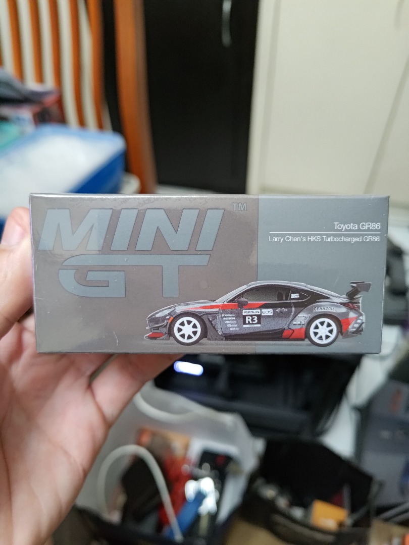 Mini GT Toyota GR86 Larry Chen's HKS Turbocharged GR86 #820, Hobbies ...