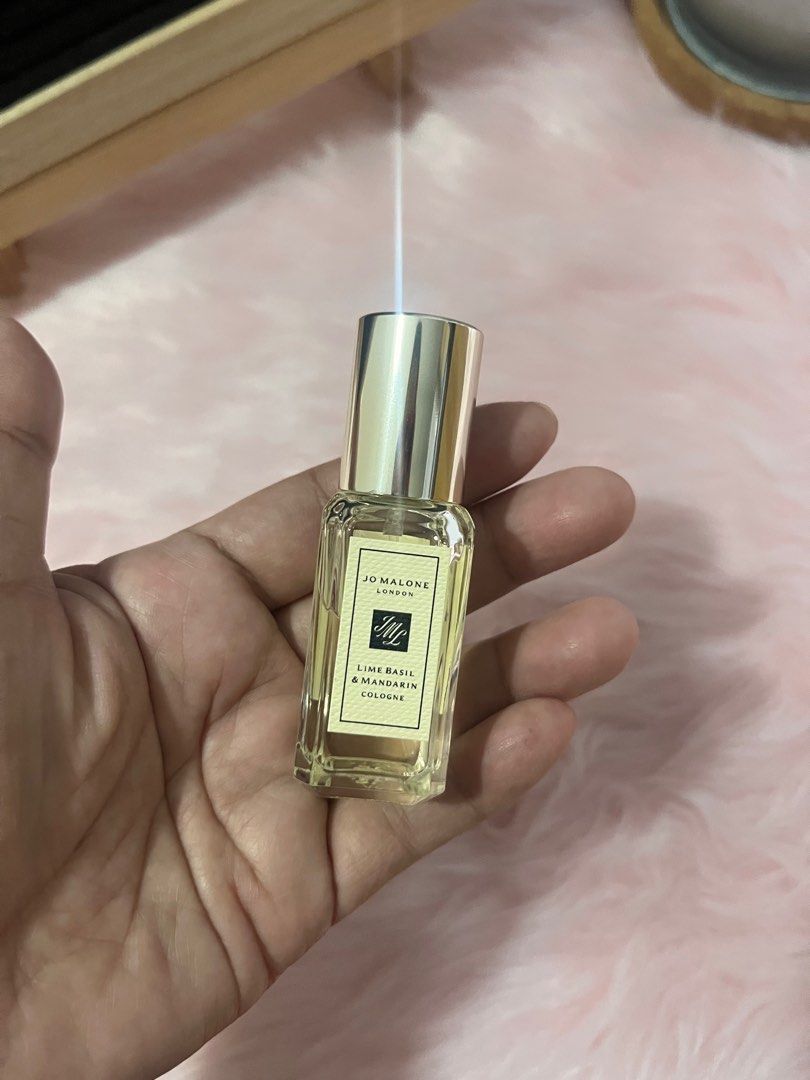 Mini Jo Malone Lime Basil and Mandarin Cologne (Category: Fragrance & Deodorants) located in Manila. Submitted by modfit09 (Listing ID 1343547625, Image 2). Description: Mini Perfume 9ml No box Spray type.