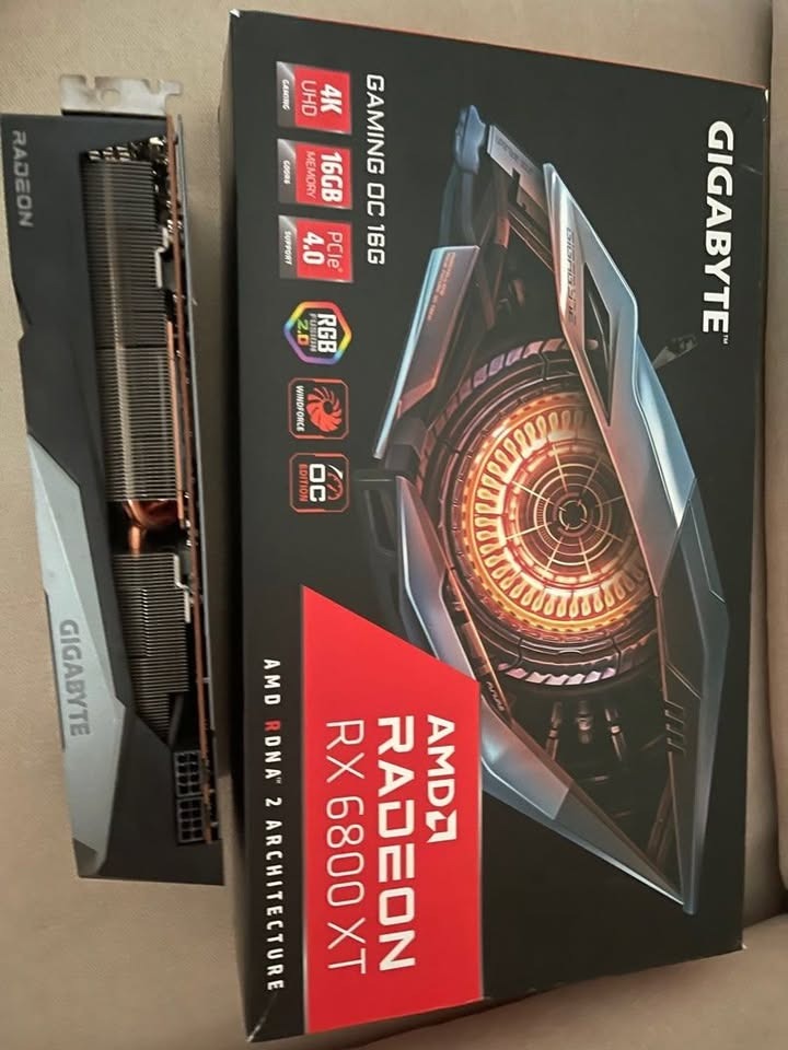 RX 6800 XT GIGABYTE GAMING OC, Computers & Tech, Parts & Accessories ...
