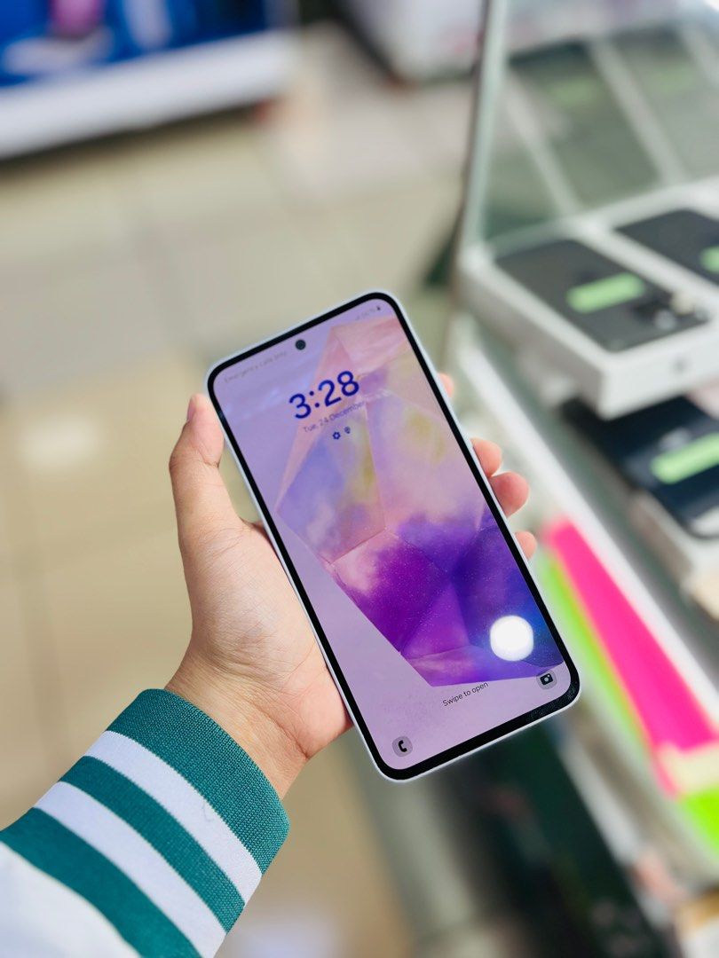 Samsung A35 5G 8/256GB OPENLINE NTC APPROVED (Category: Samsung) located in San Juan City. Submitted by saabangadgetshop (Listing ID 1343564877, Image 2). Description: ‼️TAKENOTE: PASS SA MGA SCAMMERS | THIRD PARTY )‼️ 🔸WE BUY AND SELL ANY KINDS OF GADGETS ( Pass sa Old Model ) 🔸 OPEN FOR SWAP/TRADE IN: (INSTALLMENT THRU CREDITCARD/GGIVES/SPAYLATER) Onhand | Pre-owned Samsung A35 5G 8/256GB OPENLINE NO HIDDEN ISSUES NO HISTORY OF REPAIR 99%Smoo