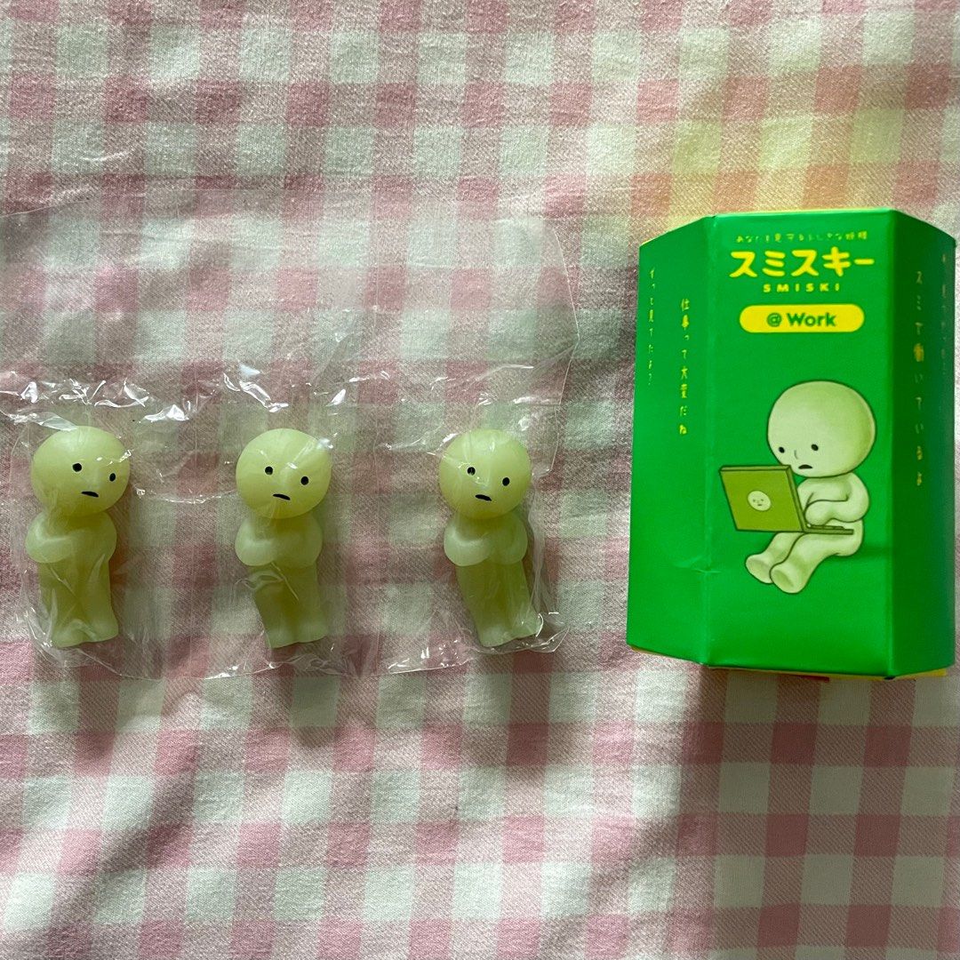 Smiski Tooth Brush Stand, Cheer and Work Series (tags: Sonny Angel ...