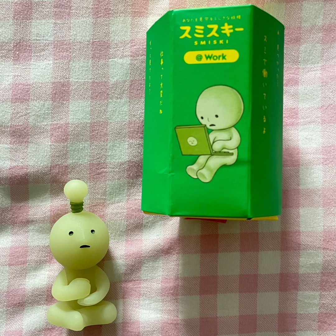 Smiski Tooth Brush Stand, Cheer and Work Series (tags: Sonny Angel ...