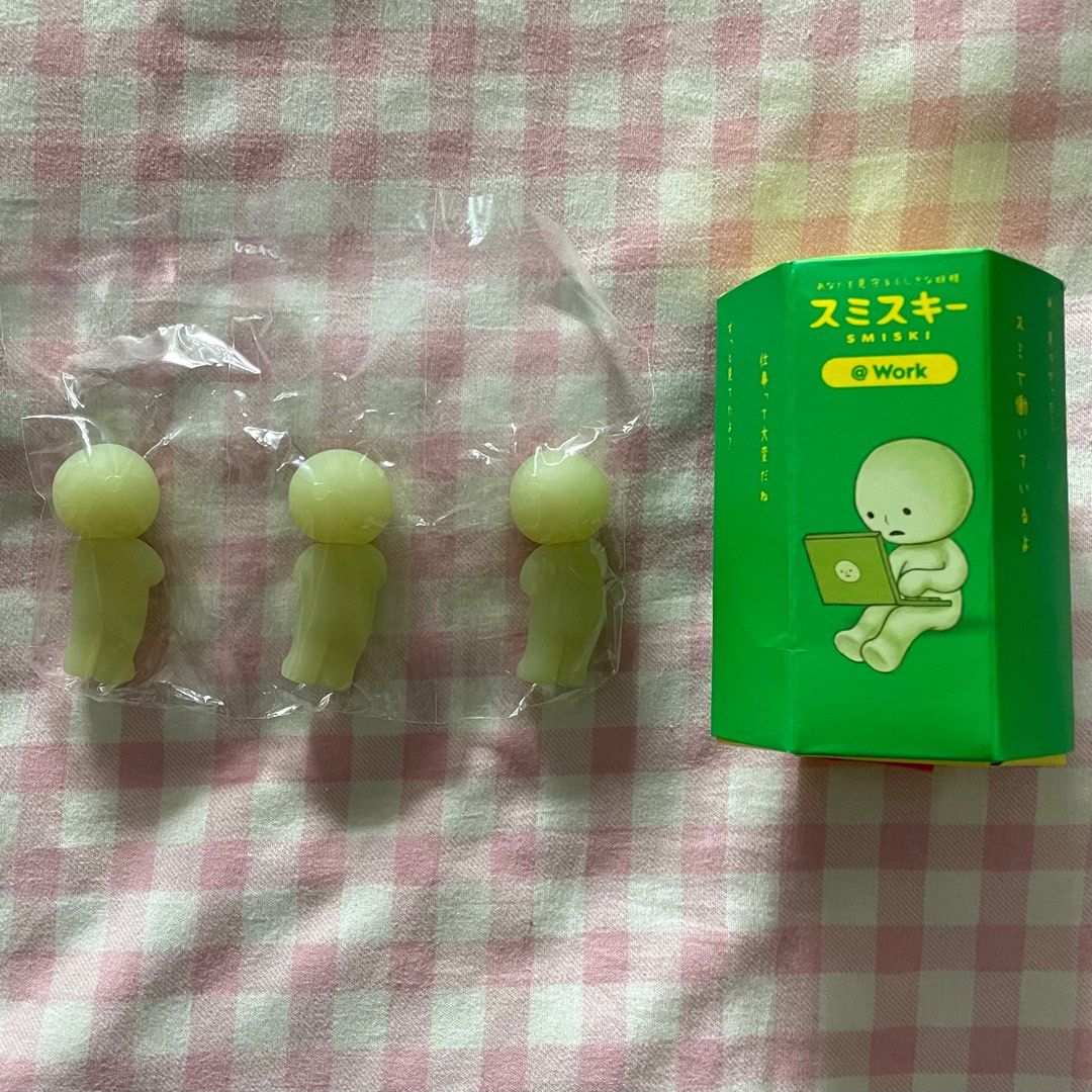 Smiski Tooth Brush Stand, Cheer and Work Series (tags: Sonny Angel ...