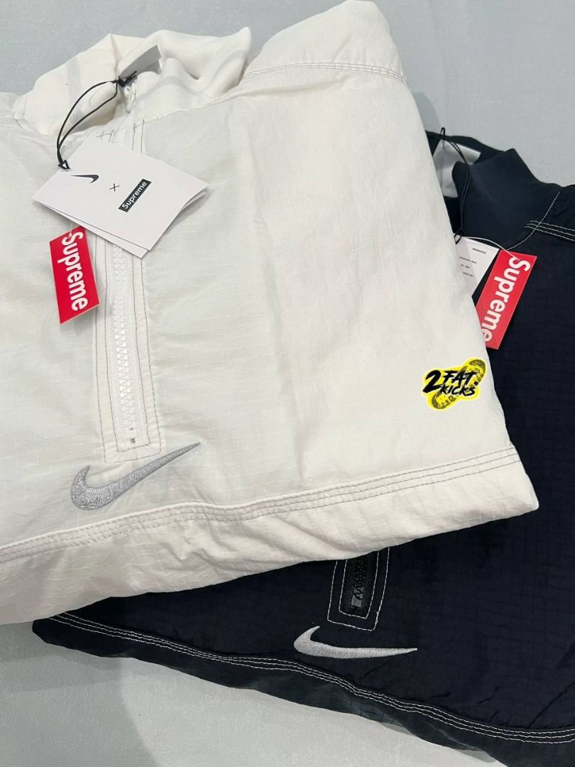 Supreme Nike Ripstop Pullover/BLACK, 男裝, 上身及套裝, 衛衣 Supreme Nike Ripstop Pullover/BLACK, 男裝, 上身及套裝, 衛衣