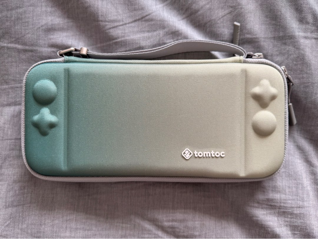 Tomtoc Nintendo Switch OLED Case Green Gradient, Video Gaming, Gaming ...