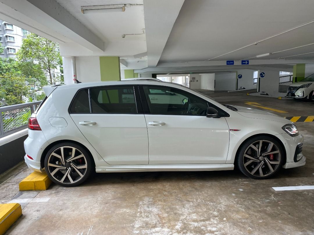 Volkswagen Golf GTI MK 7.5 Auto (Category: Used Cars) located in Singapore. Submitted by G00dy (Listing ID 1343591774, Image 3). Description: *NO DEALERS PLEASE unless u are buying from me direct and not on consignment* Selling due to upgrading. Wonderful MK7.5 Golf GTI. 226BHP that can go from 0-100km/hr in 6.3 seconds. Pristine condition With: - Full and Original Oetinger GTI Body Kit - Revo by Alcon 6 pot front Big Brake Kit - Fully legitimate