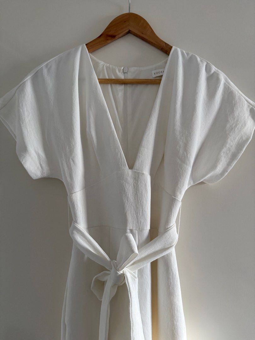 White Kookai Remi Jumpsuit