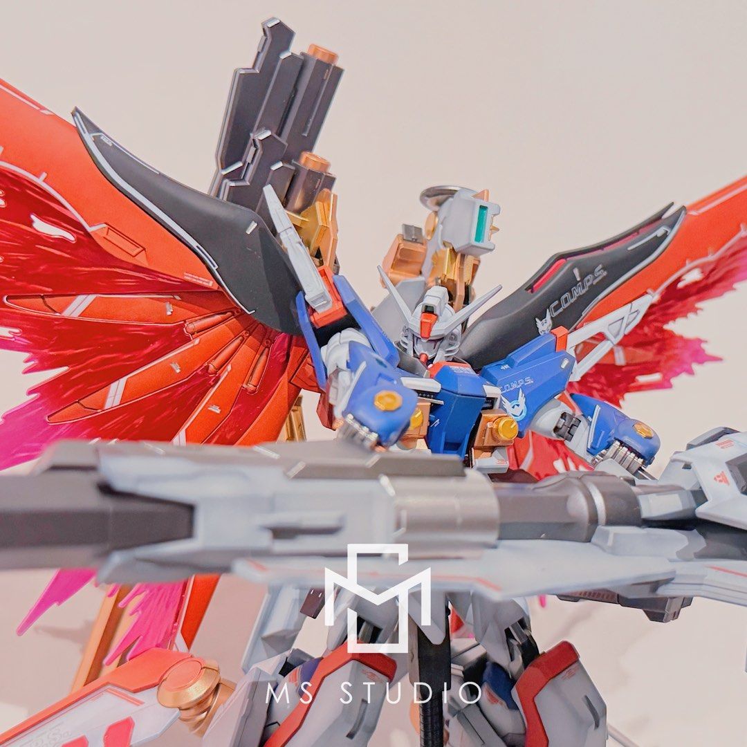 #特別限定 売切セール DESTINYシリーズ HG エクステッドマン4機セット ✨代工成品✨ HG 1/144 ZGMF/A-42S2 Destiny Gundam Spec II & A